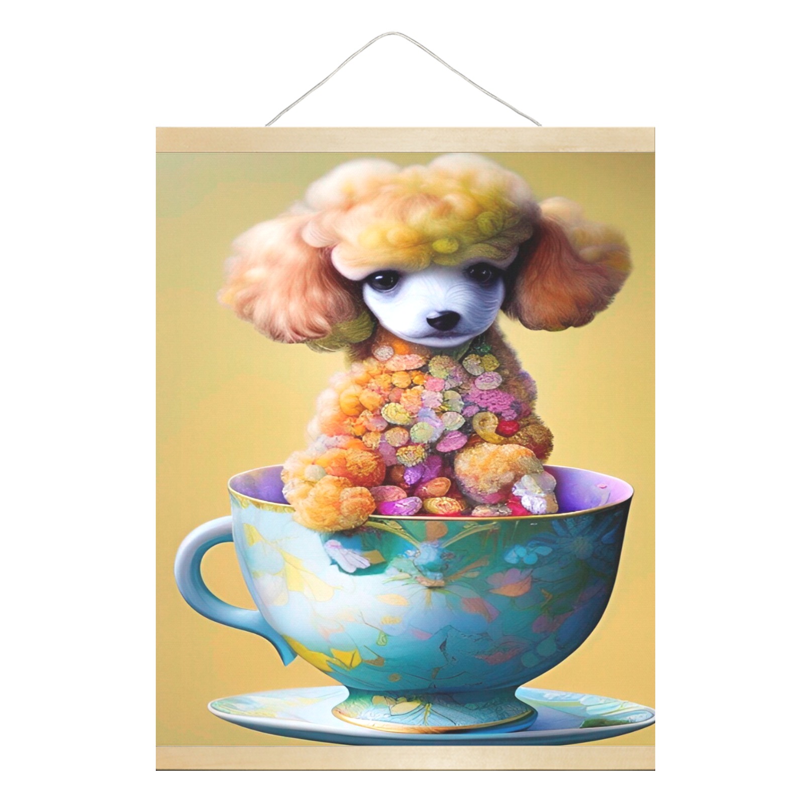 Teacups Puppies 3 Hanging Poster 16"x20"