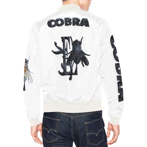 Cobra Collectable Fly All Over Print Bomber Jacket for Men (Model H19)