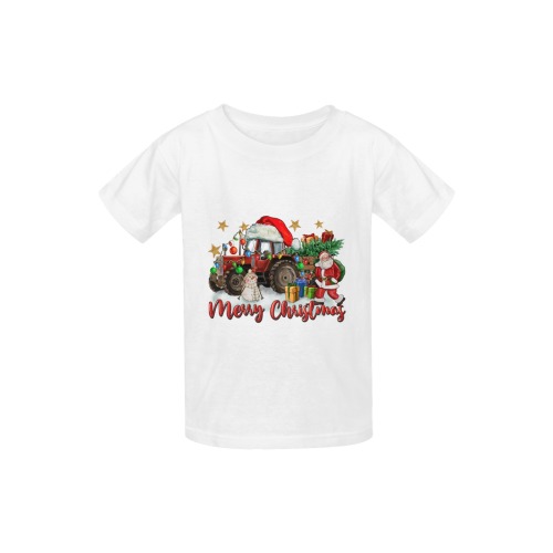 Merry Christmas child T-shirt Kid's  Classic T-shirt (Model T22)