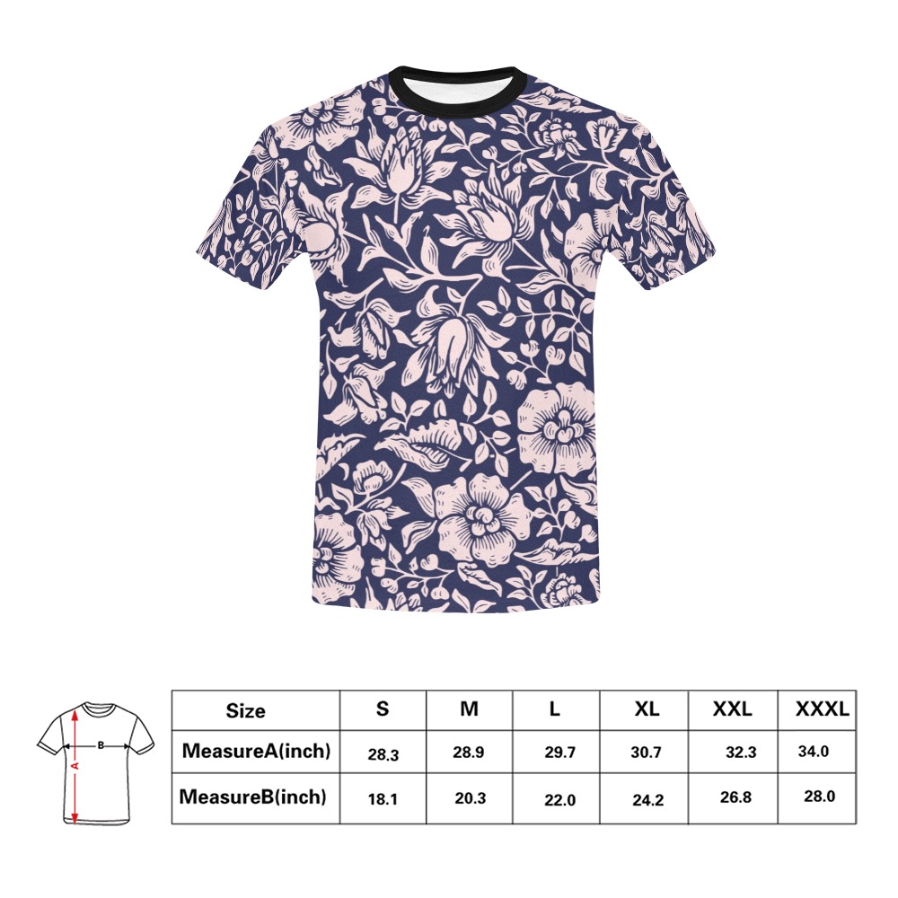 Shirt All Over Print T-Shirt for Men (USA Size) (Model T40)