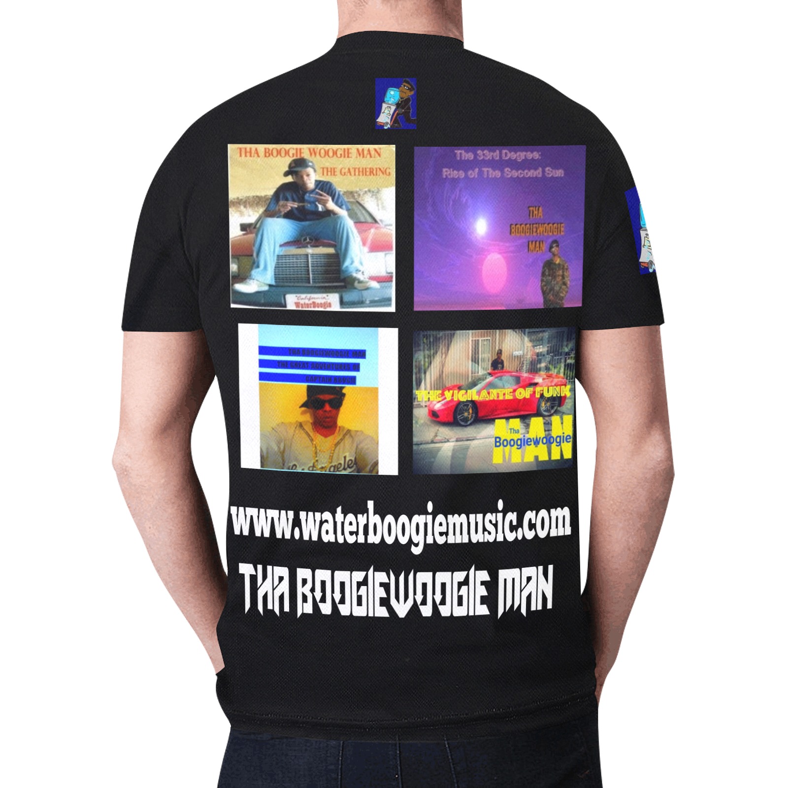 THa Boogiewoogie Man - Albums T-shirt (Black) New All Over Print T-shirt for Men (Model T45)