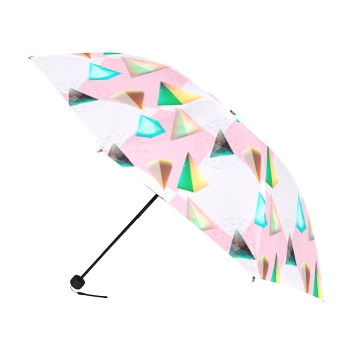 geometric Anti-UV Foldable Umbrella (U08)