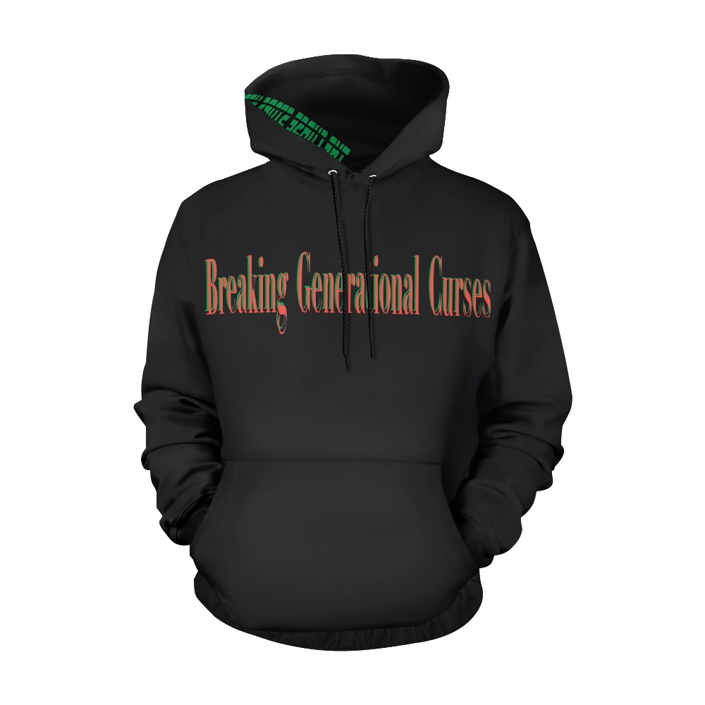 The Curses Stop Here All Over Print Hoodie for Men (USA Size) (Model H13)