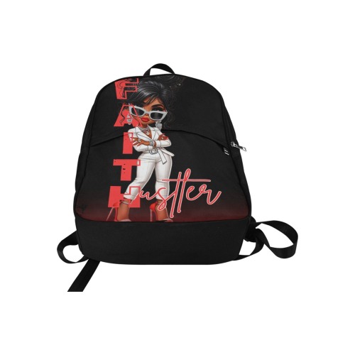 faith hustler Fabric Backpack for Adult (Model 1659)