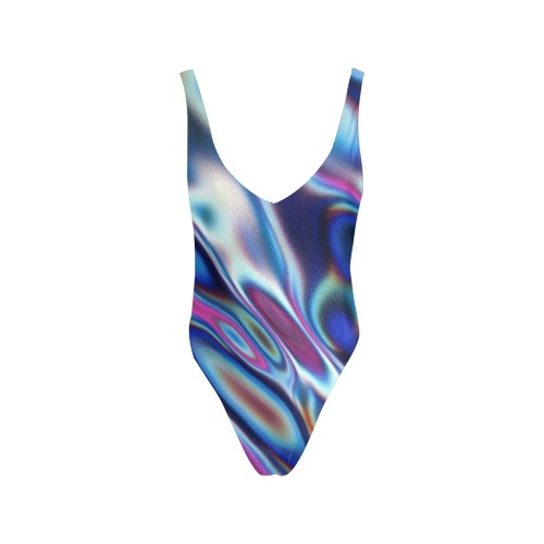 Ripples Sexy Low Back One-Piece Swimsuit (Model S09)