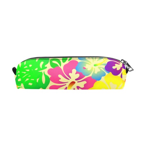 Hibiscus Hawaiian Flowers Pencil Pouch/Small (Model 1681)