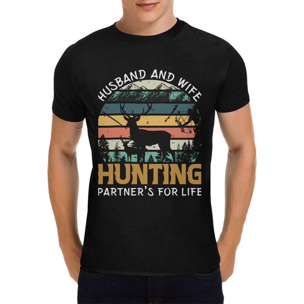 Hunting Partners Men's T-Shirt in USA Size (Front Printing Only)