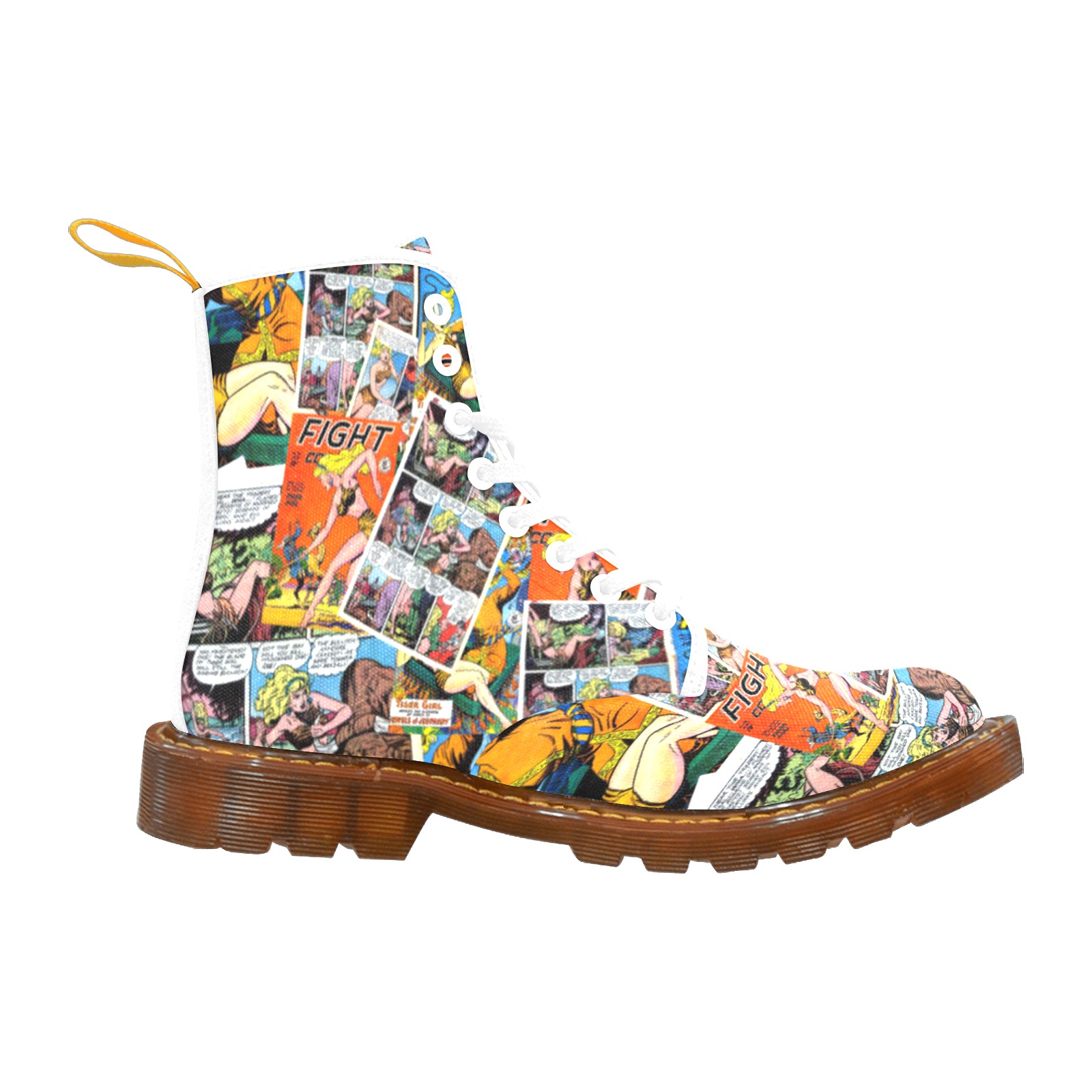 vintage comic book boots Martin Boots For Women Model 1203H