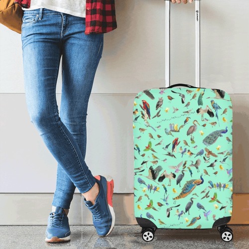 oiseaux 6 Luggage Cover/Small 18"-21"