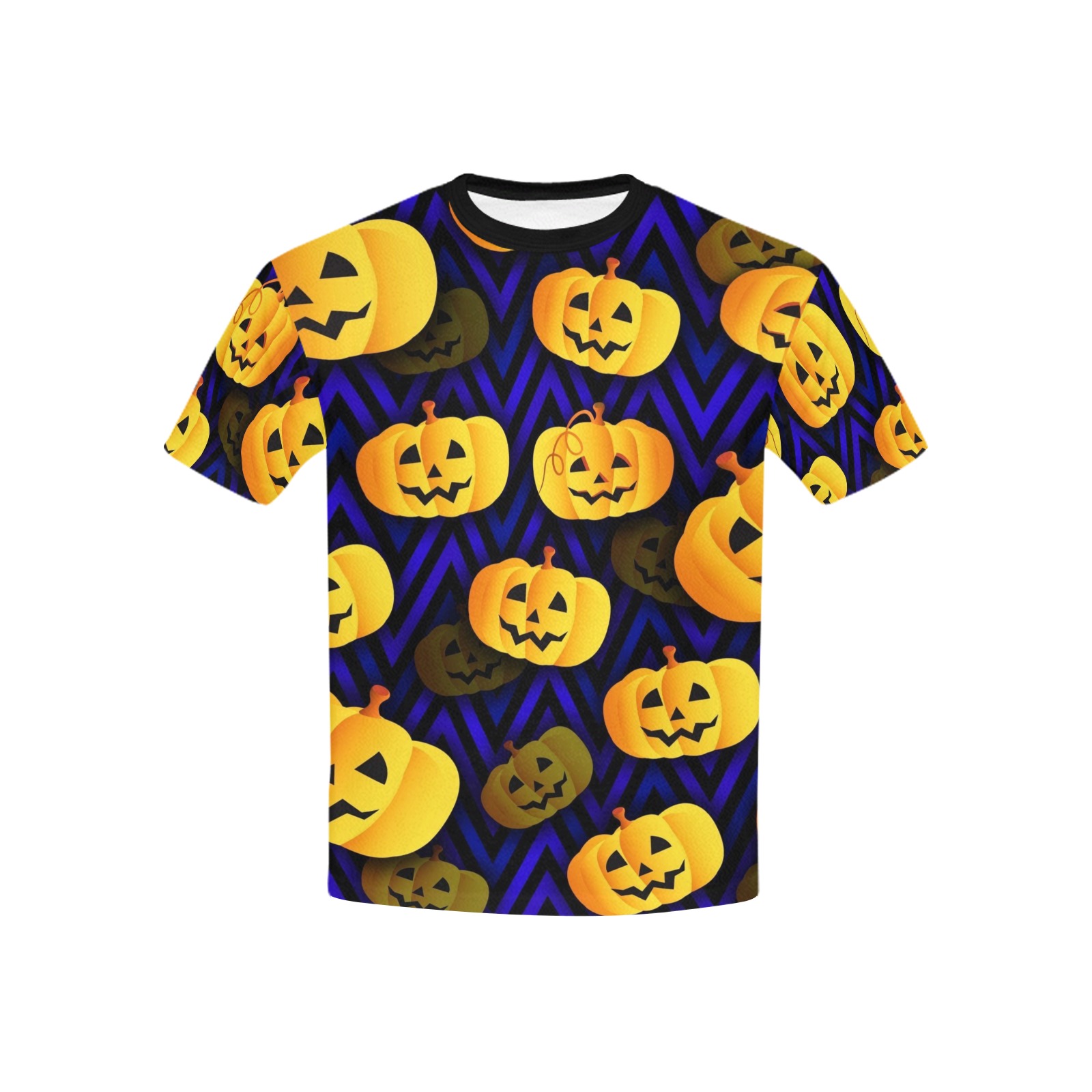 Halloween Pumpkins Kids' All Over Print T-shirt (USA Size) (Model T40)