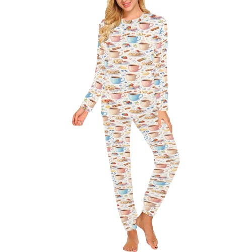 Coffee & Scones PJ Set Long/Long