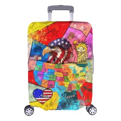 USA 2022 by Nico Bielow Luggage Cover/Large 26"-28"