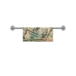 US PAPER CURRENCY Square Towel 13“x13”