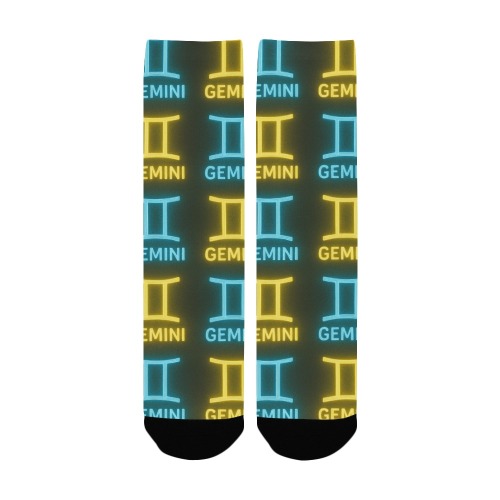 Neon Gemini Pattern Design