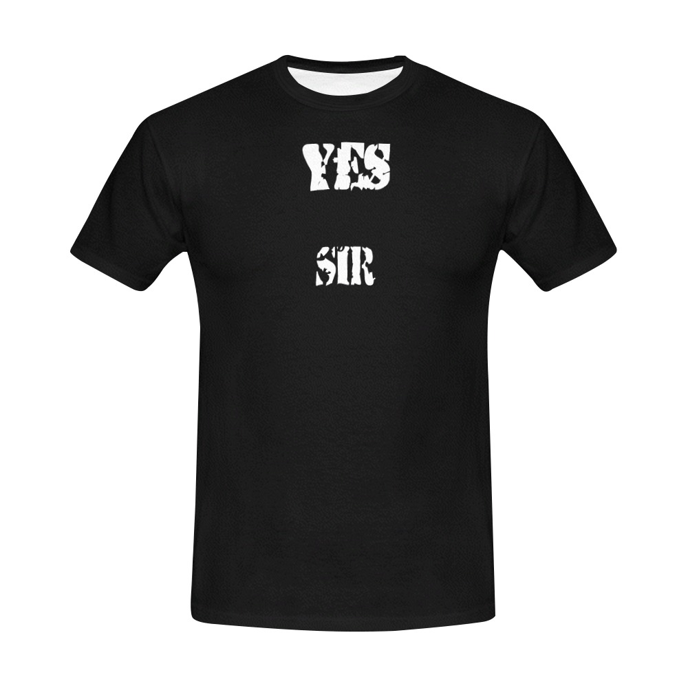 Yes Sir by Fetishworld All Over Print T-Shirt for Men (USA Size) (Model T40)