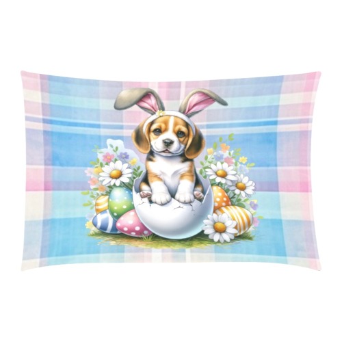 Beagle Happy Easter 3-Piece Bedding Set