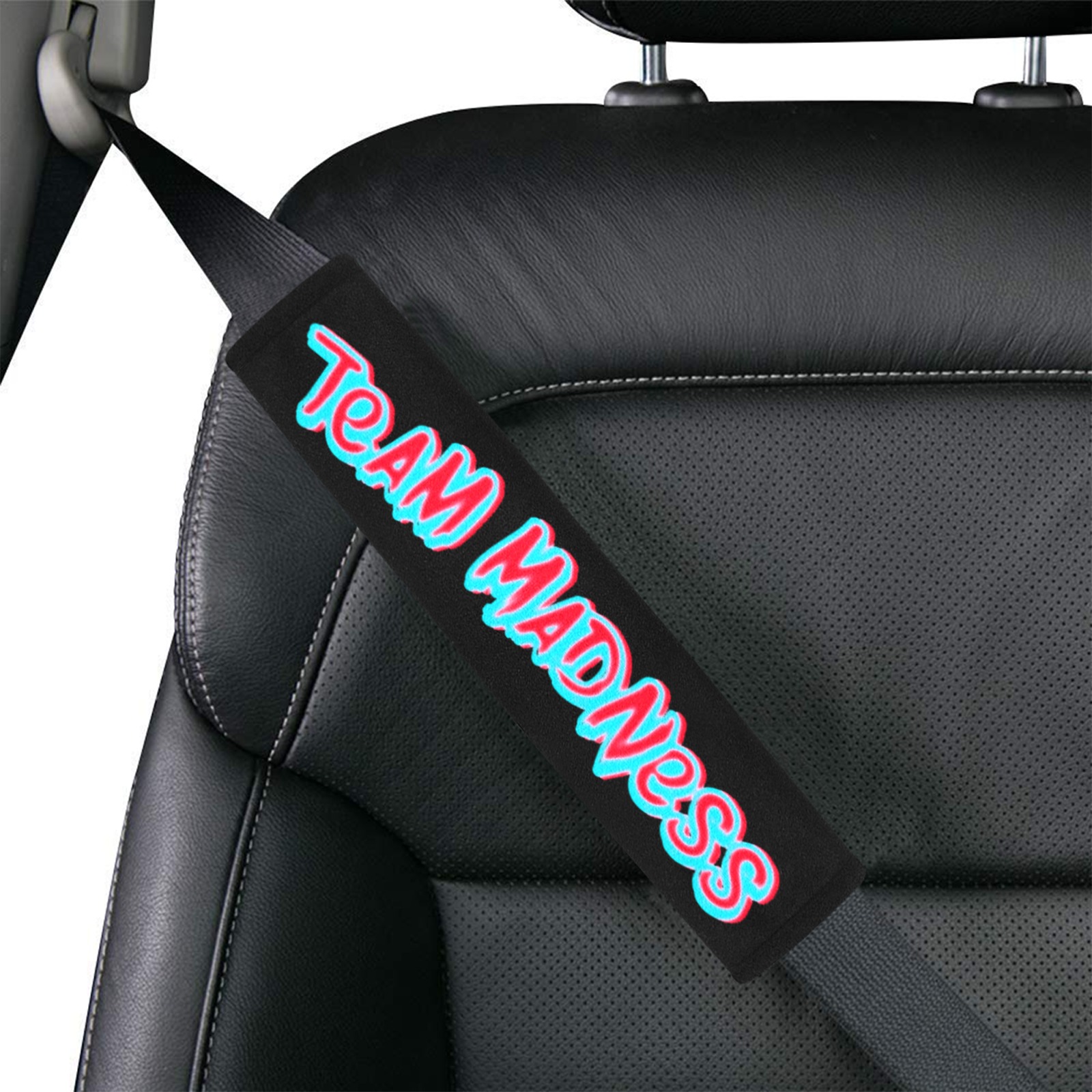 Team Madness Car Seat Belt Cover 7''x12.6''