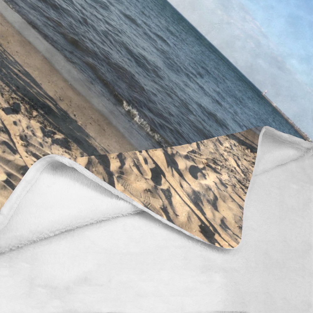 Beach Collection Ultra-Soft Micro Fleece Blanket 60"x80"