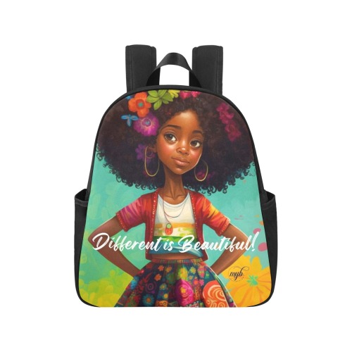 The Sydnee Collection: Backpack Multi-Pocket Fabric Backpack (Model 1684)
