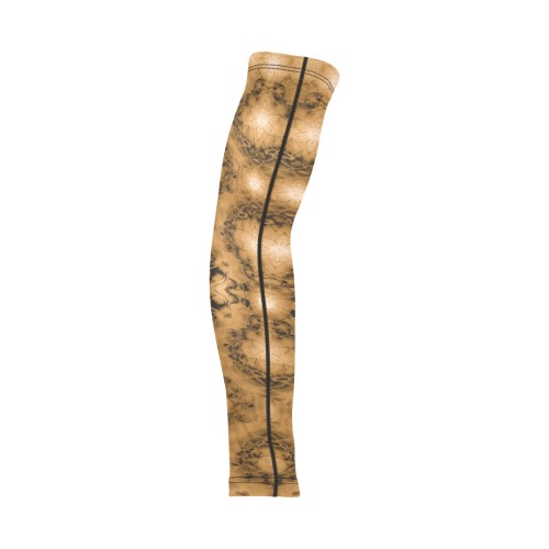 Nidhi decembre 2014-pattern 7-44x55 inches-brown Arm Sleeves (Set of Two)