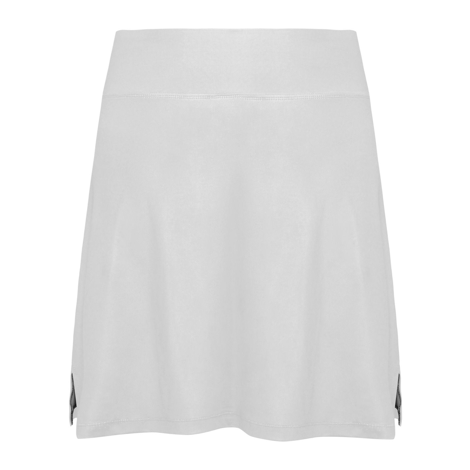 Silver Women's Athletic Skirt (Model D64)