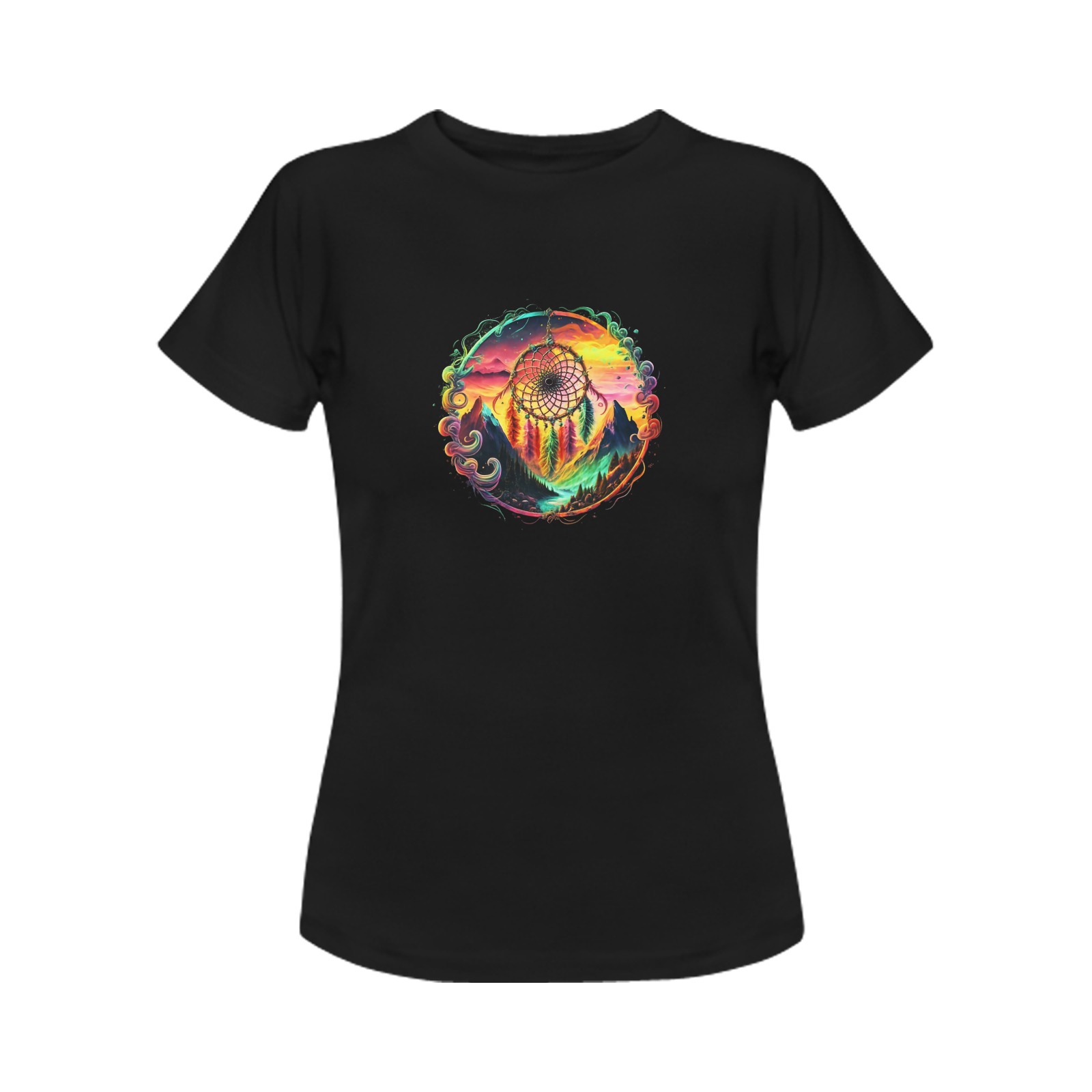 mystical dream catcher Women's T-Shirt in USA Size (Front Printing Only)