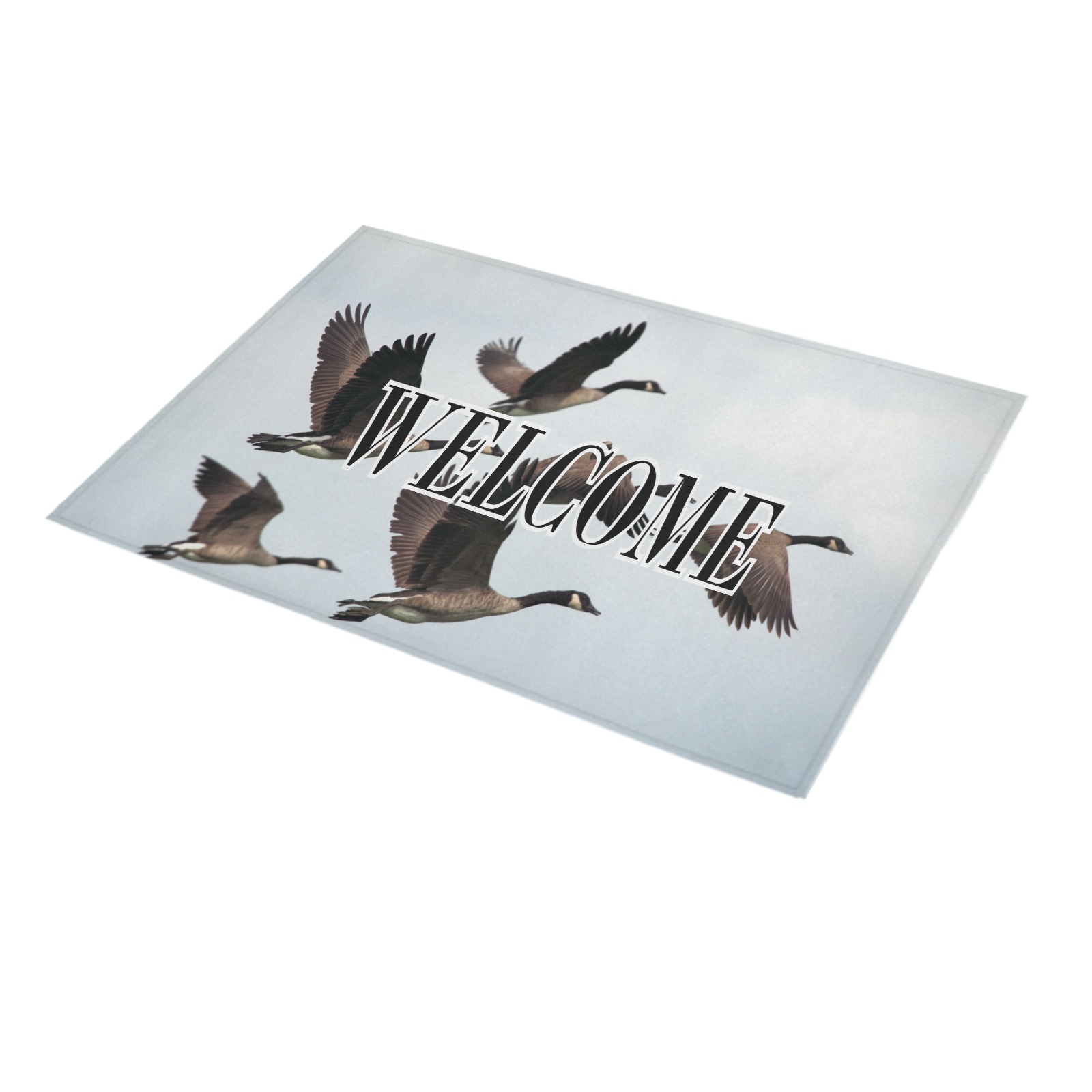 Flying Geese Azalea Doormat 30" x 18" (Sponge Material)