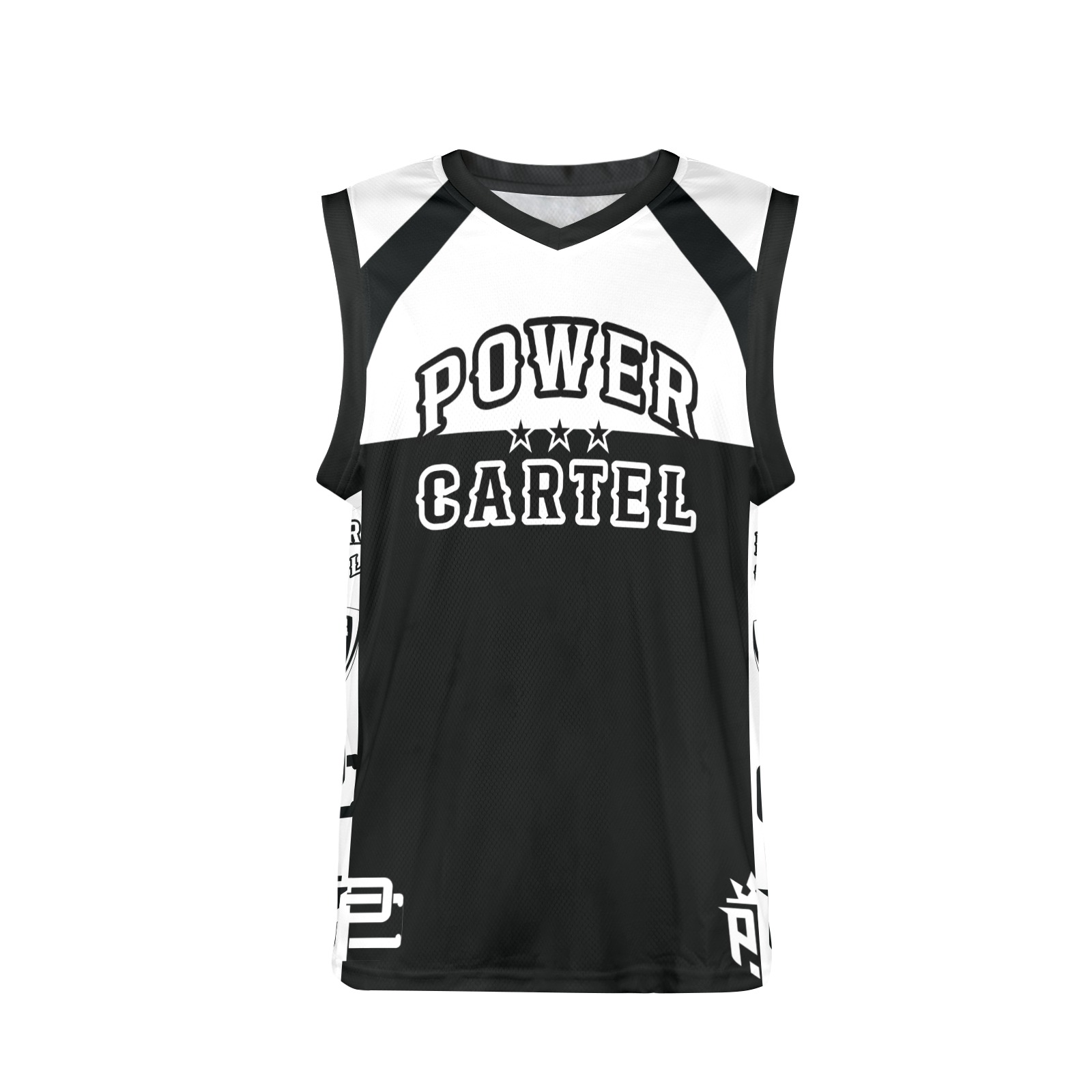 PC new0234 Men's V-Neck Basketball Jersey (B02)