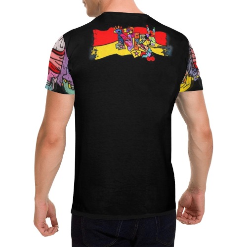 Skull 2023 by Nico Bielow All Over Print T-Shirt for Men (USA Size) (Model T40)