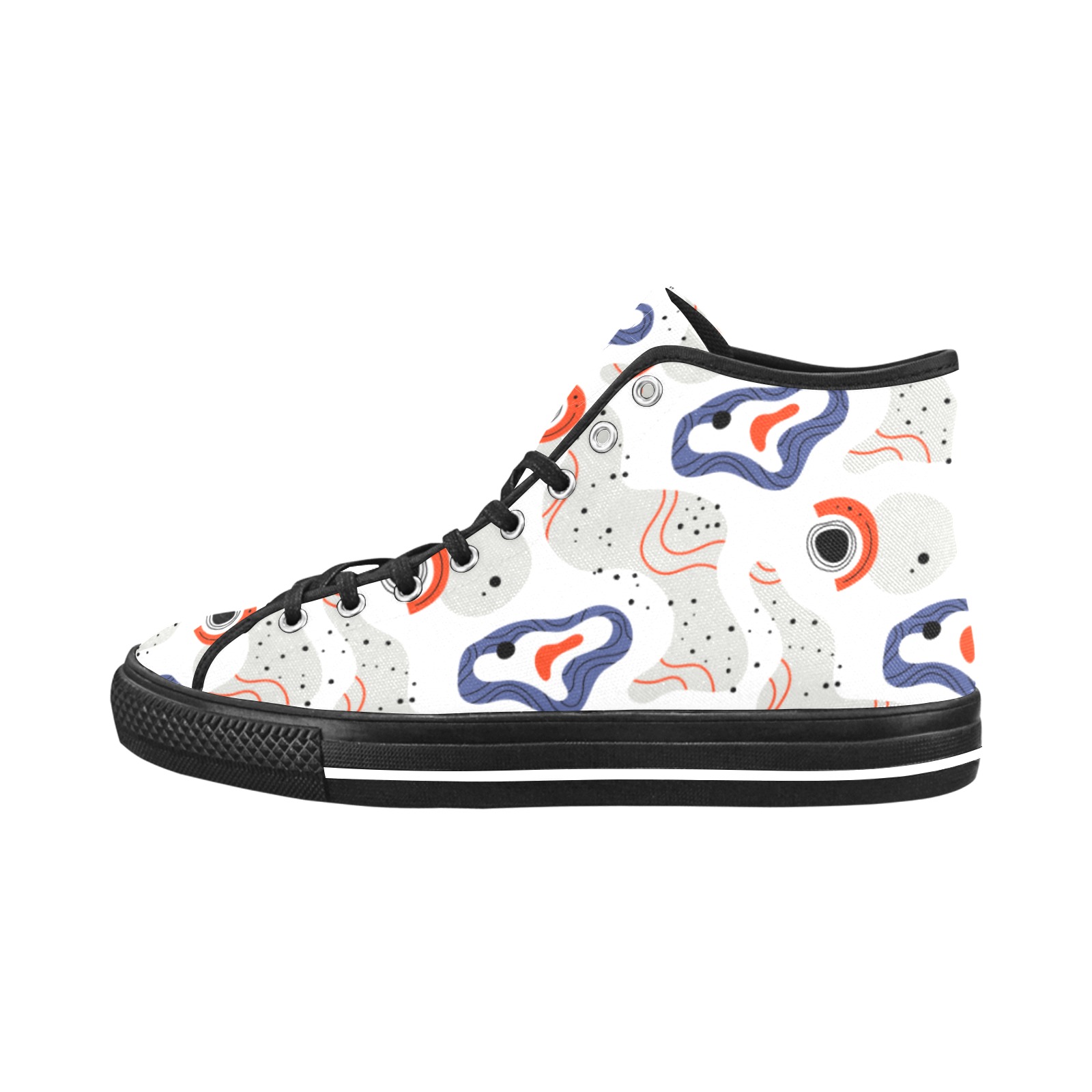 Elegant Abstract Mid Century Pattern Vancouver H Men's Canvas Shoes (1013-1)
