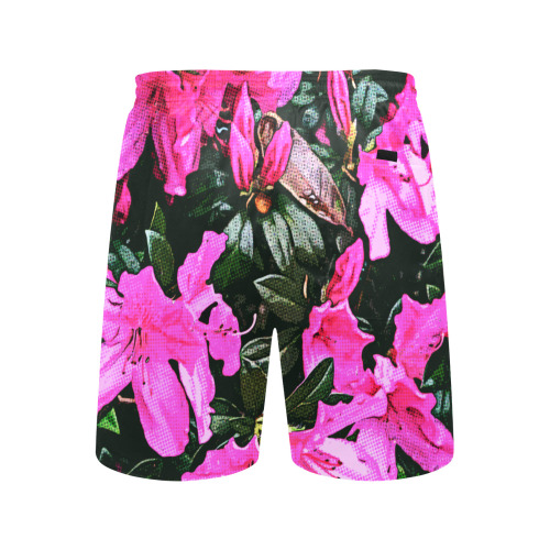 Azaleas 6082 Men's Mid-Length Beach Shorts (Model L51)