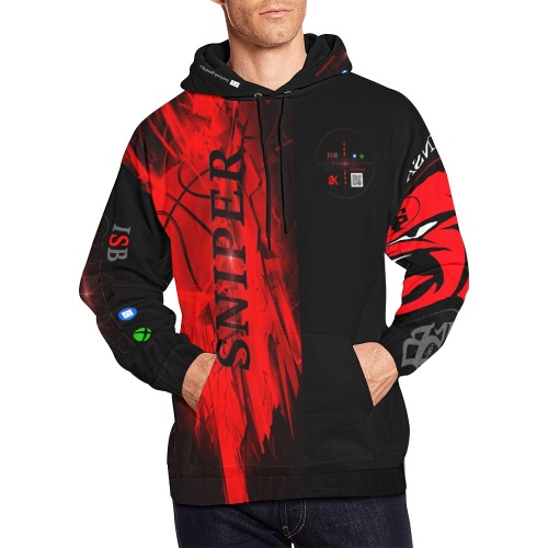 2K-ISB HOODIE-SNIPER DESIGN All Over Print Hoodie for Men (USA Size) (Model H13)