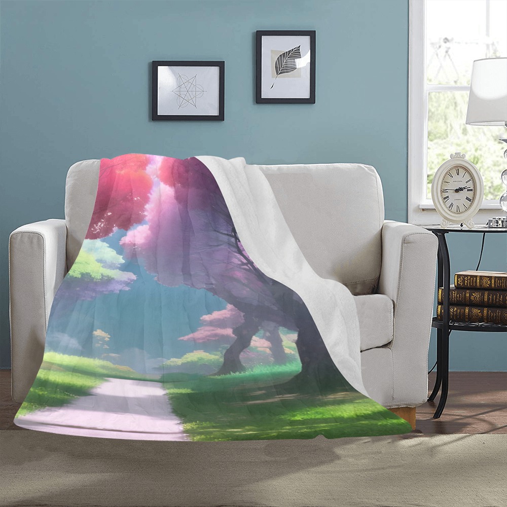 Beautiful Trees Ultra-Soft Micro Fleece Blanket 43"x56"