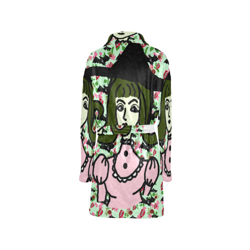 wicked witch wall Women's All Over Print Night Robe
