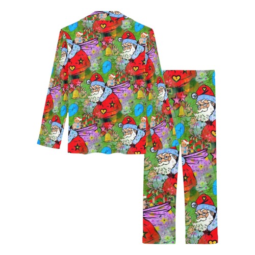 Christmas 2021 by Nico Bielow Women's Long Pajama Set