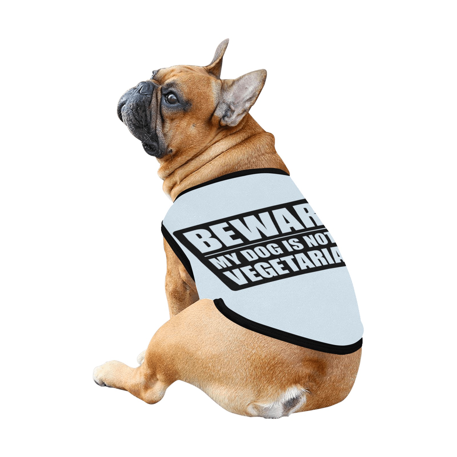 Beware My Dog Is Not A Vegetarian All Over Print Pet Tank Top