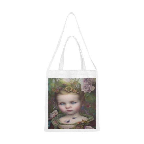 Pretty Girls 7 Canvas Tote Bag/Medium (Model 1701)