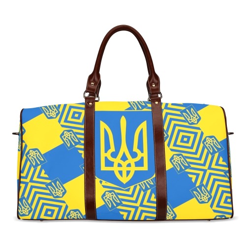 UKRAINE 2 Waterproof Travel Bag/Large (Model 1639)