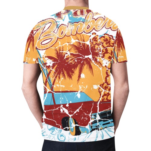 Pacific New All Over Print T-shirt for Men (Model T45)