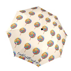 KandiCoat'dLolliDrops Semi-Automatic Foldable Umbrella (Model U12)