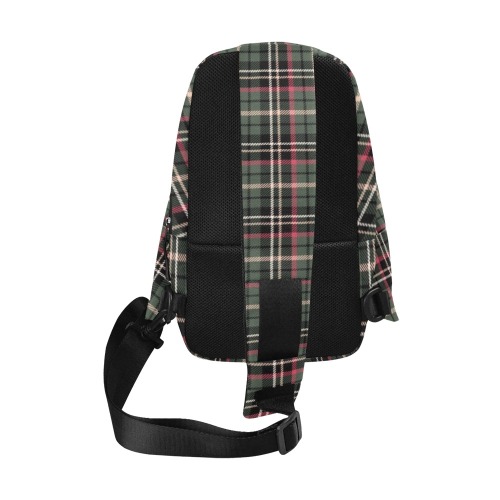 Classic Plaid Chest Bag (Model 1678)