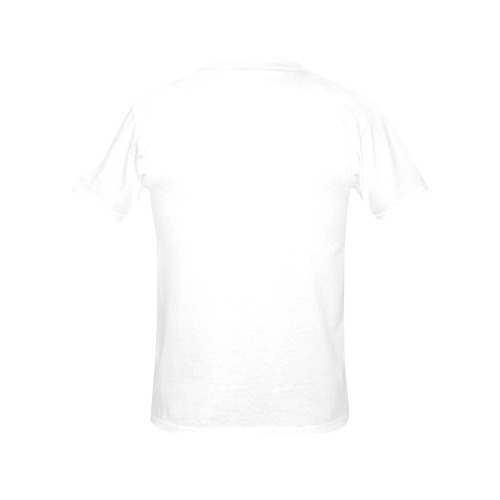 1 - Yahweh Be Praised White T-Shirt Women Women's All Over Print Crew Neck T-Shirt (Model T40-2)
