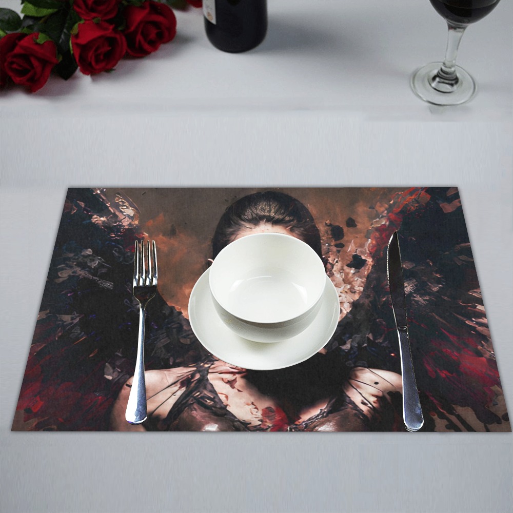 Angel of death Placemat 14’’ x 19’’ (Set of 4)