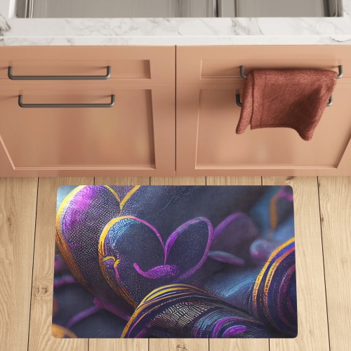 violet heart Kitchen Mat 32"x20"