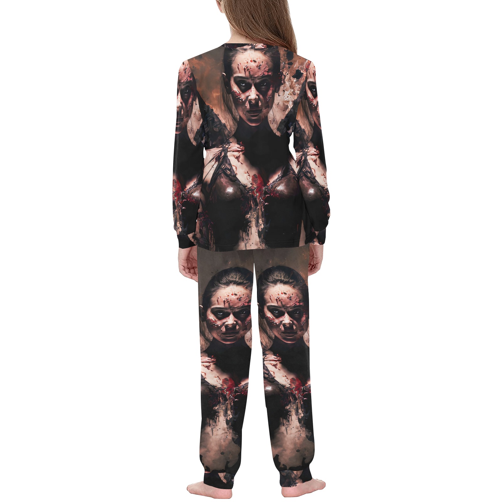 Angel of death Kids' All Over Print Pajama Set
