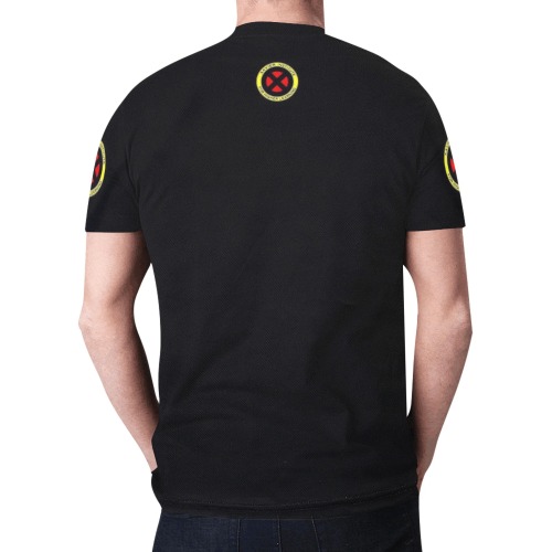 DIONIO Clothing - Black Alt. Xavier T-Shirt New All Over Print T-shirt for Men (Model T45)
