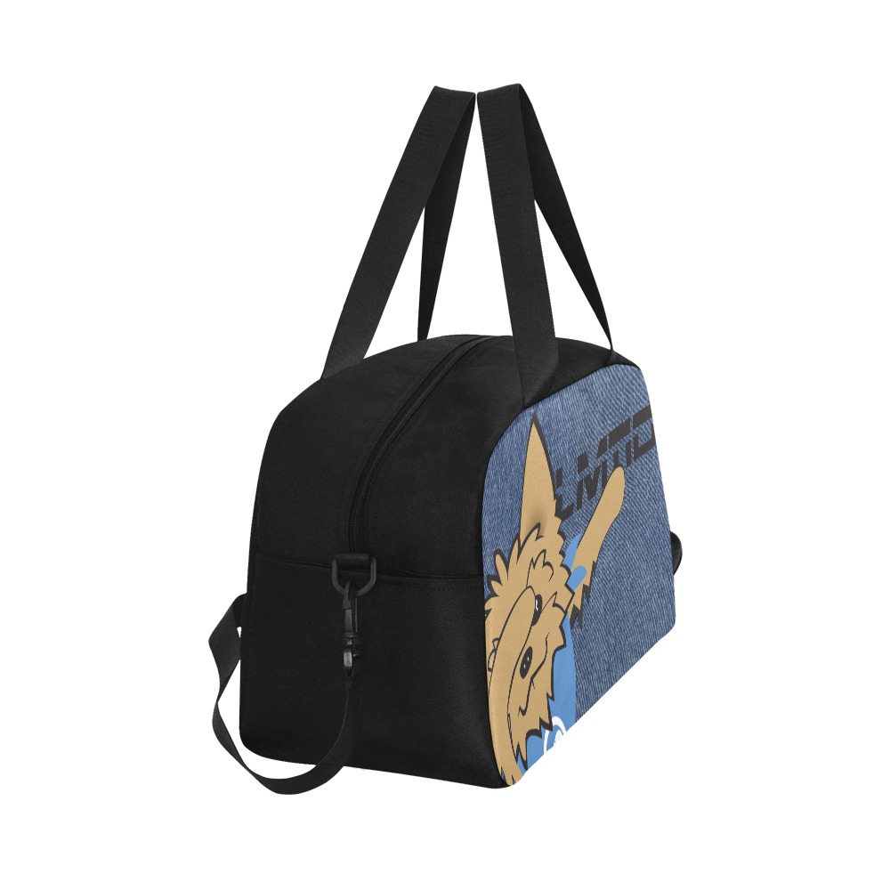 Life, Me & T1D Faux Denim Design Weekend Travel Bag Fitness Handbag (Model 1671)