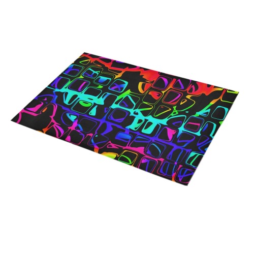 Neon 1 Azalea Doormat 30" x 18" (Sponge Material)