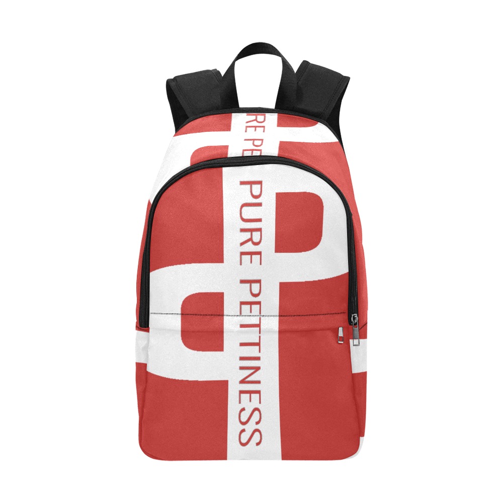 Pure Pettiness Red backpack Fabric Backpack for Adult (Model 1659)