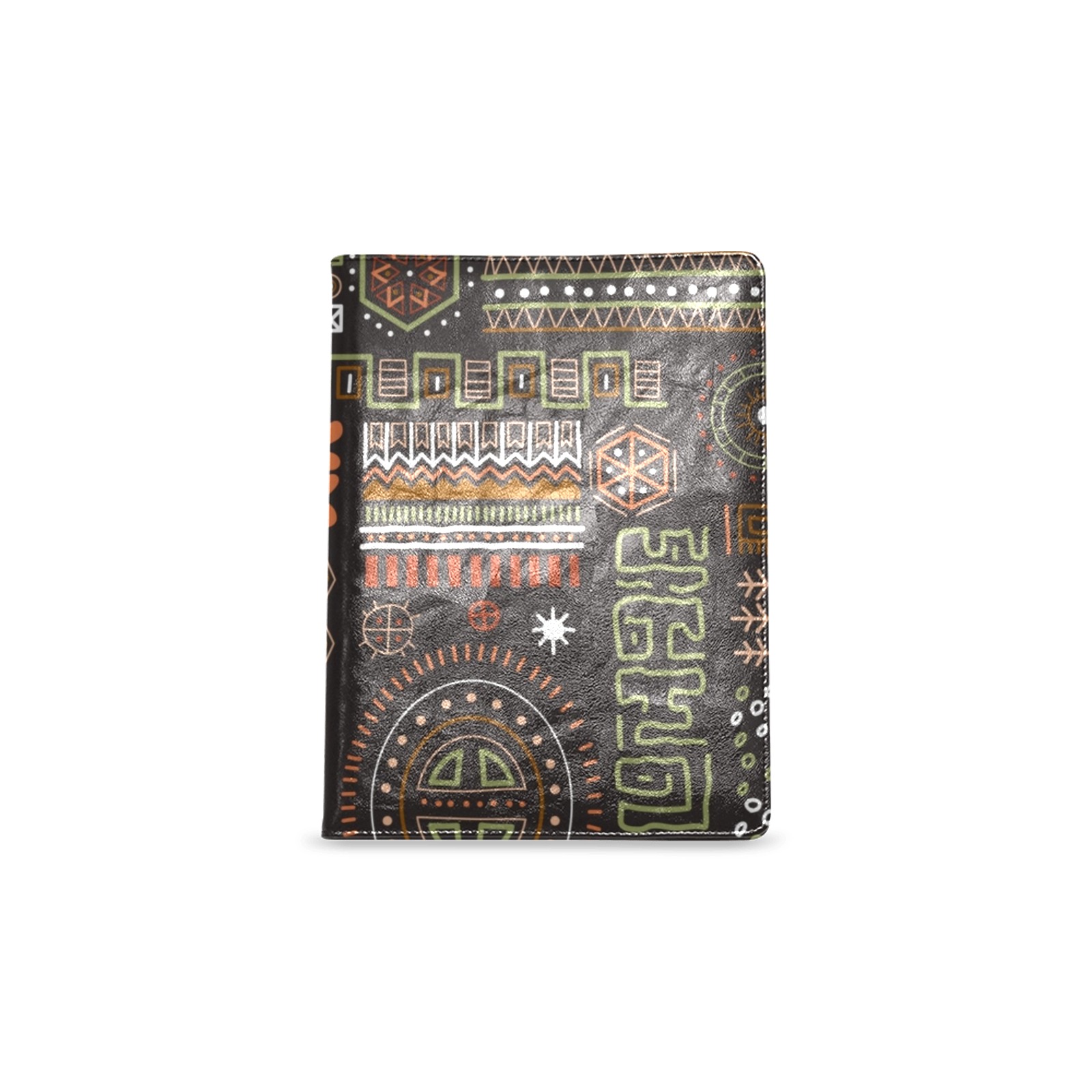 African Tribal Geometric Custom NoteBook B5